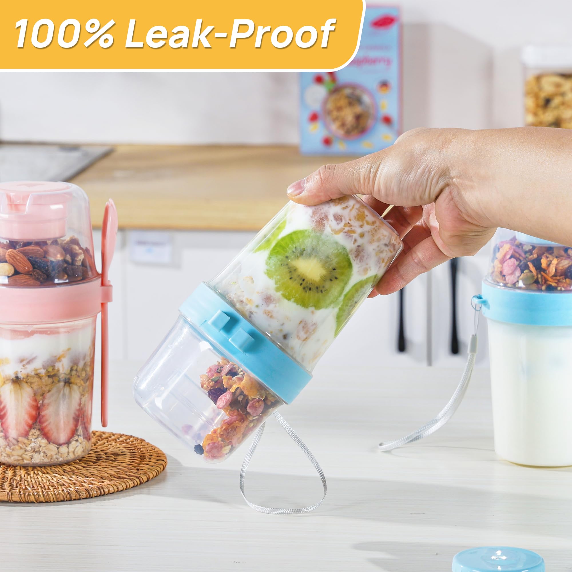 Vtopmart Parfait: perfecto para desayuno y yogur en movimiento.