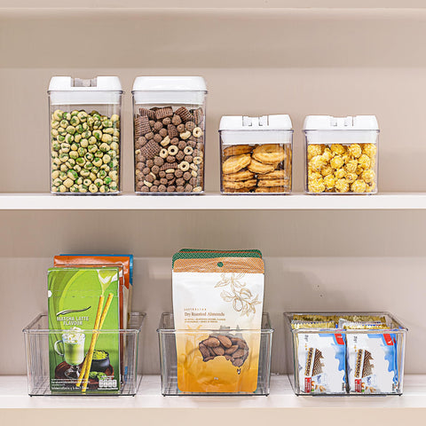 Uso en cocina y despensa con Vtopmart, almacenamiento versátil para cada esquina.