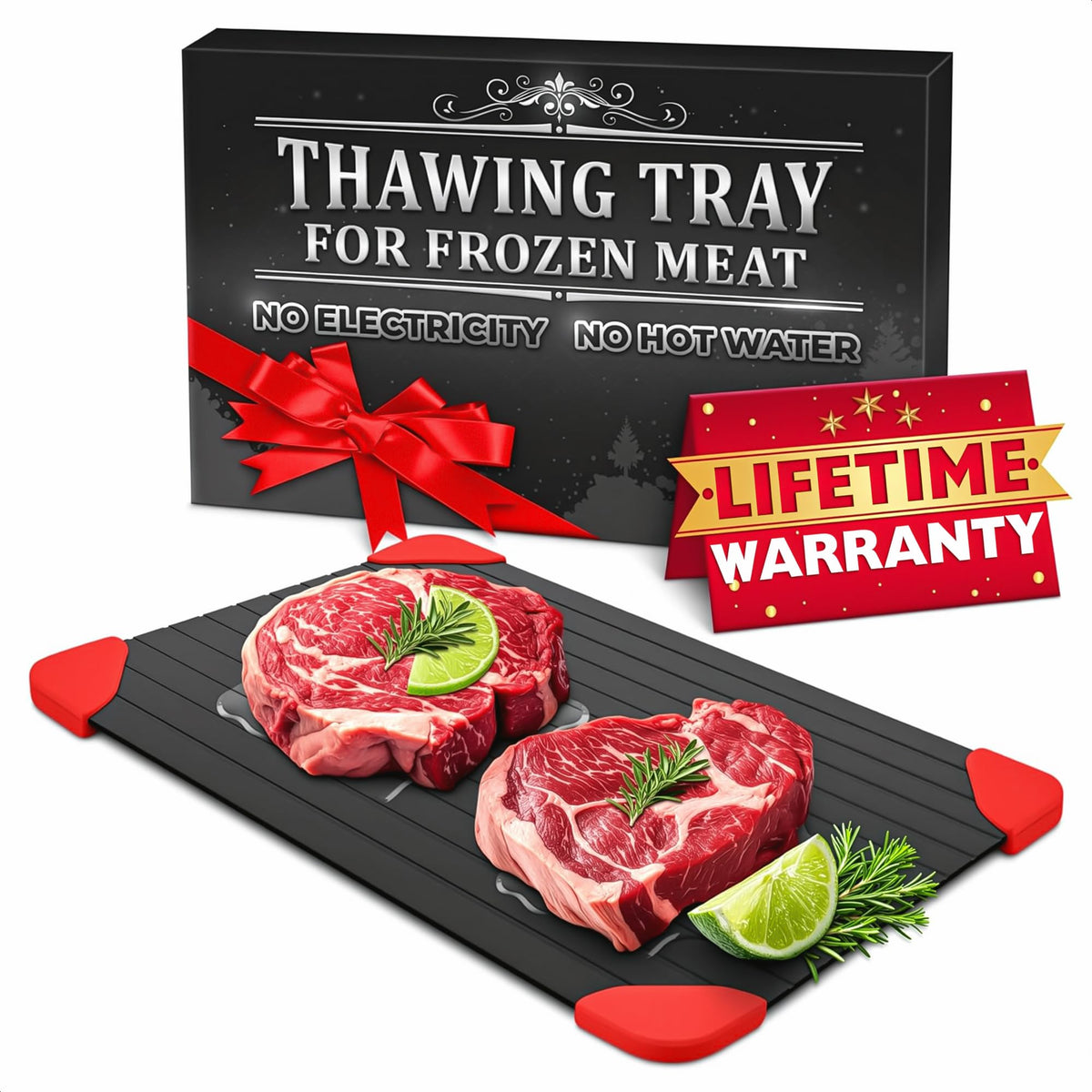 VTOWER bandeja descongeladora superior para descongelar rápido la carne.