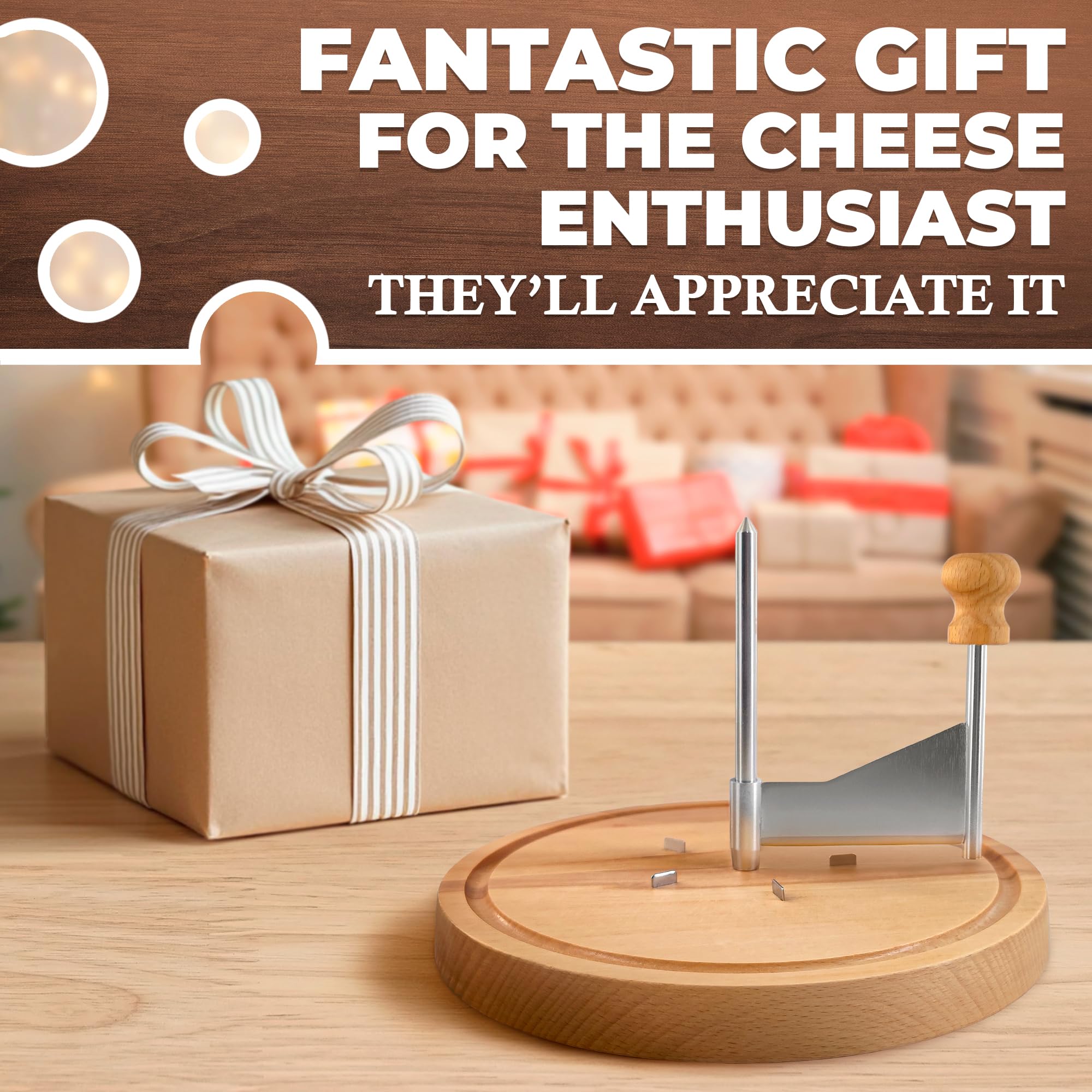 Embalaje regalo premium de V TOWER para amantes del queso