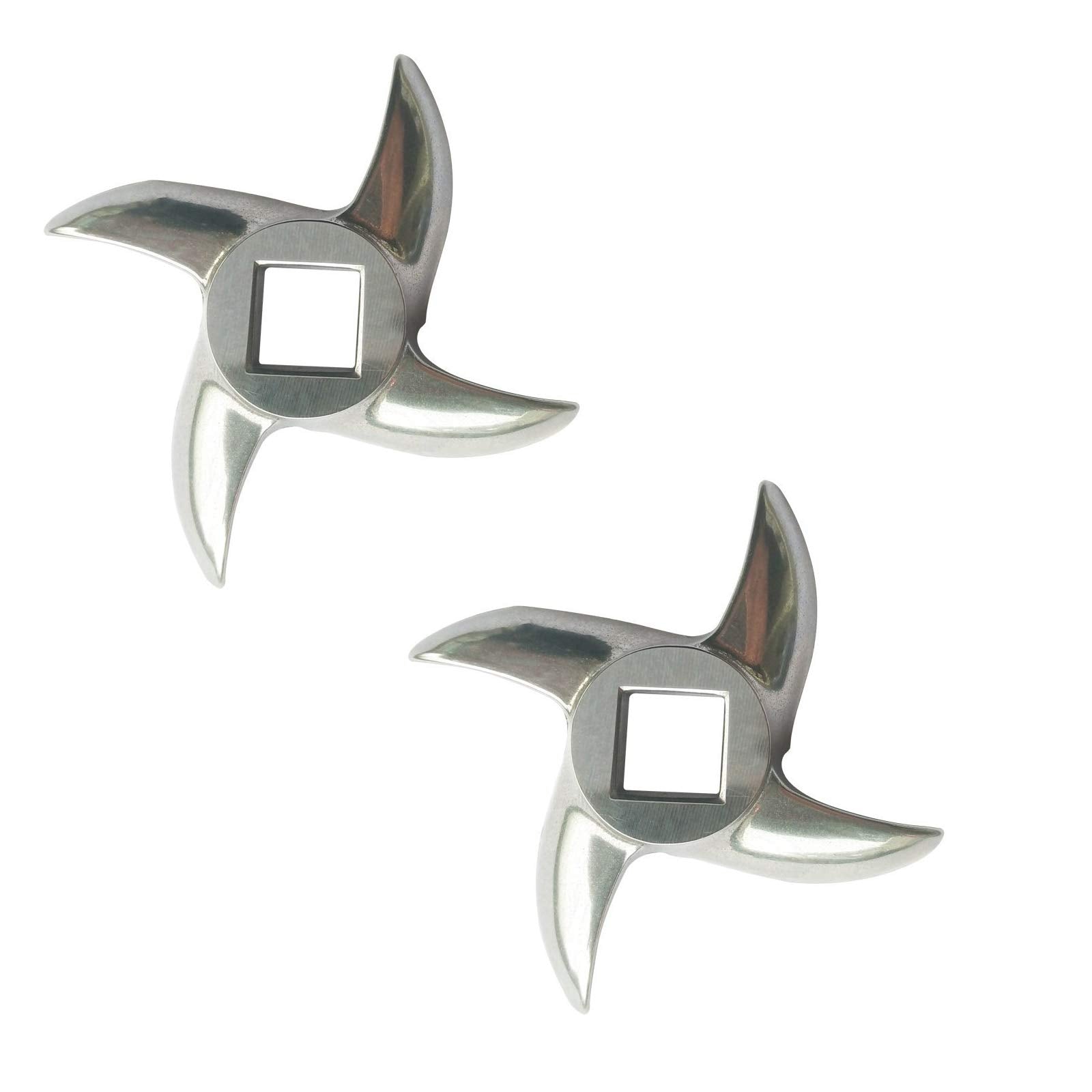 Cuchilla VTurboWay #22 para molino de carne, ajuste preciso para cortes uniformes.