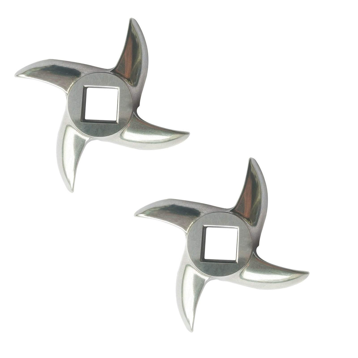 Cuchilla VTurboWay #22 para molino de carne, ajuste preciso para cortes uniformes.