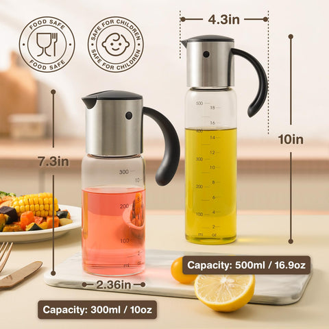 Capacidad de 10 oz y 17 oz para diferentes necesidades culinarias