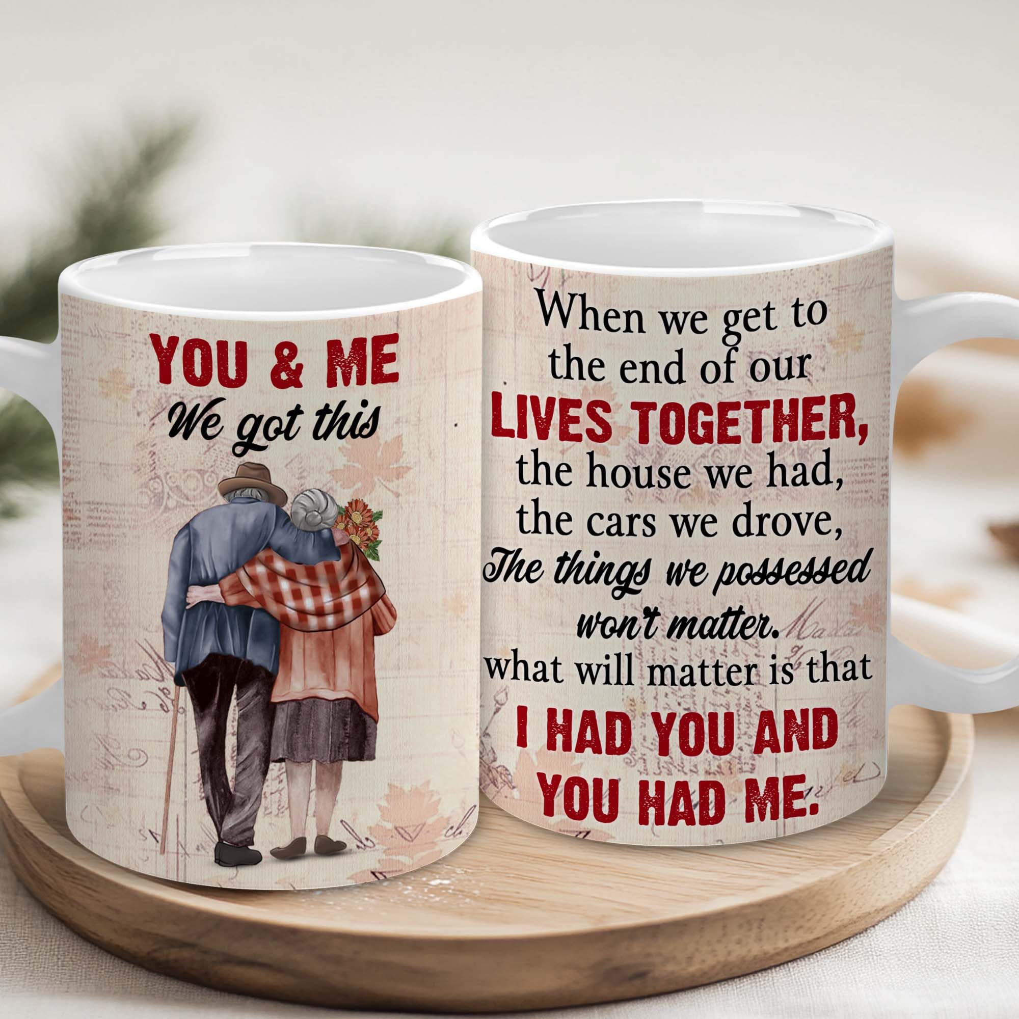 Taza VUNVUT86 de cerámica con brillo duradero, color vivo tras cada lavado.