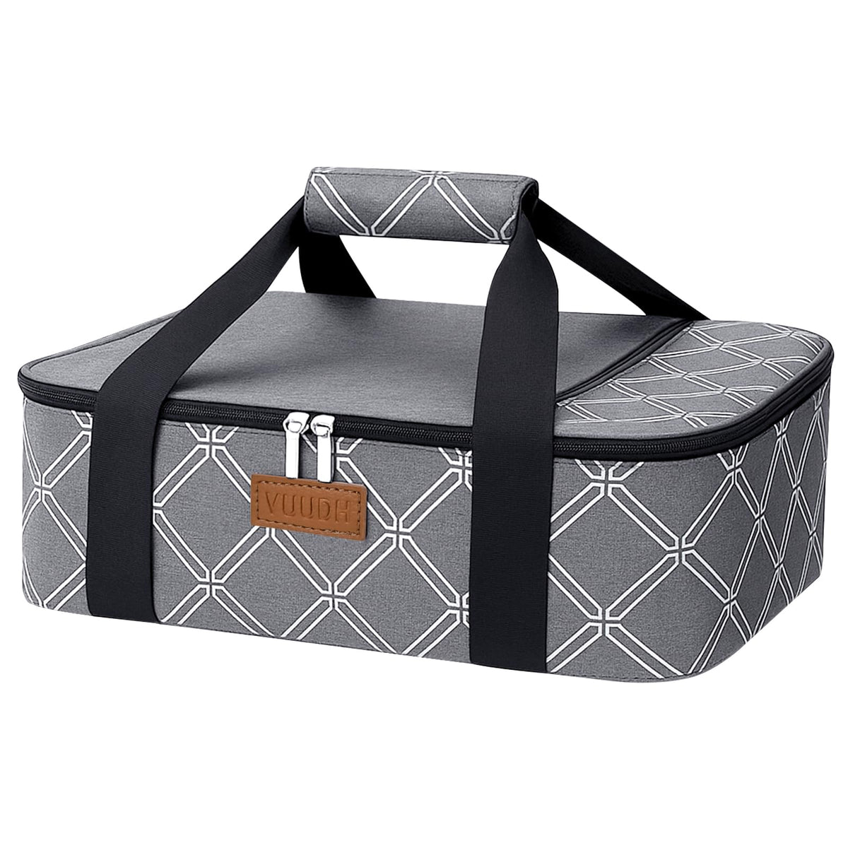 Bolsa Vuudh porta cazuela con diseño compacto para una fuente 9x13.