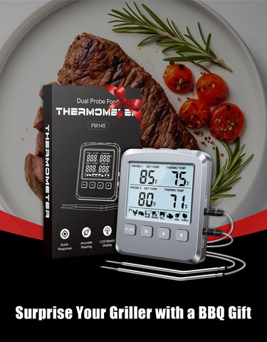 Regalo ideal para amantes de la barbacoa por su precisión y diseño.