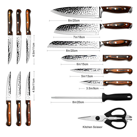 Cuchillo chef Vvwgkpk de ocho pulgadas para cortes precisos