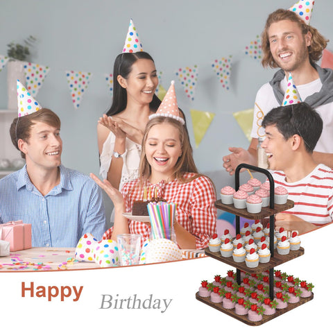 VyGrow Cupcake Stand capacidad de carga hasta 22 lbs