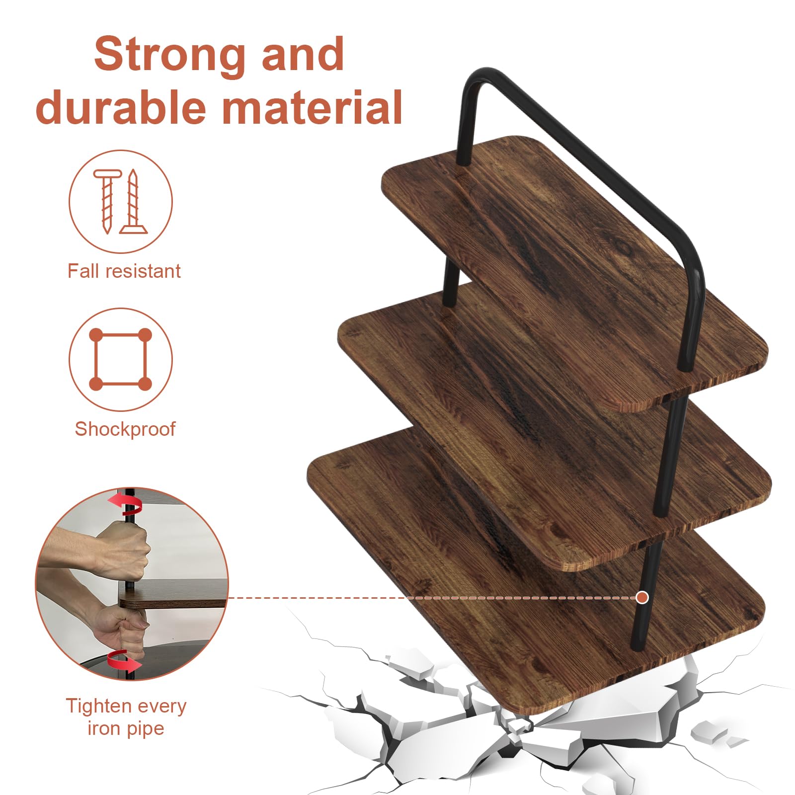 VyGrow montaje fácil en cuatro pasos para mesas impecables.