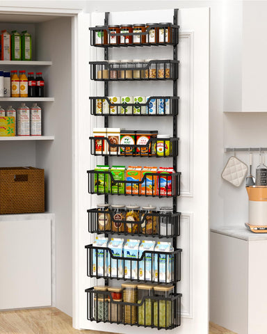VyGrow organizador de puerta para despensa de 8 niveles, maximiza espacio y orden