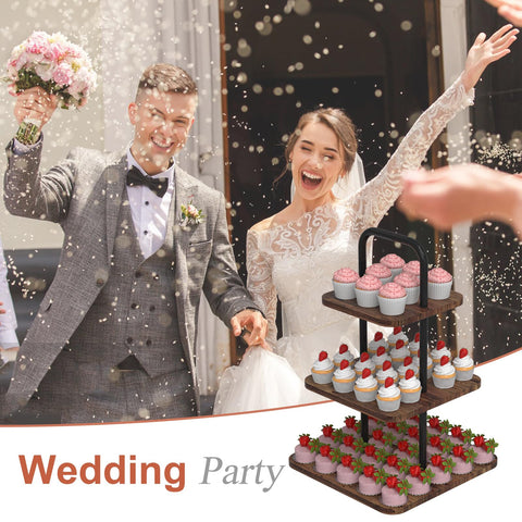 VyGrow Cupcake Stand ideal para fiestas bodas y celebraciones