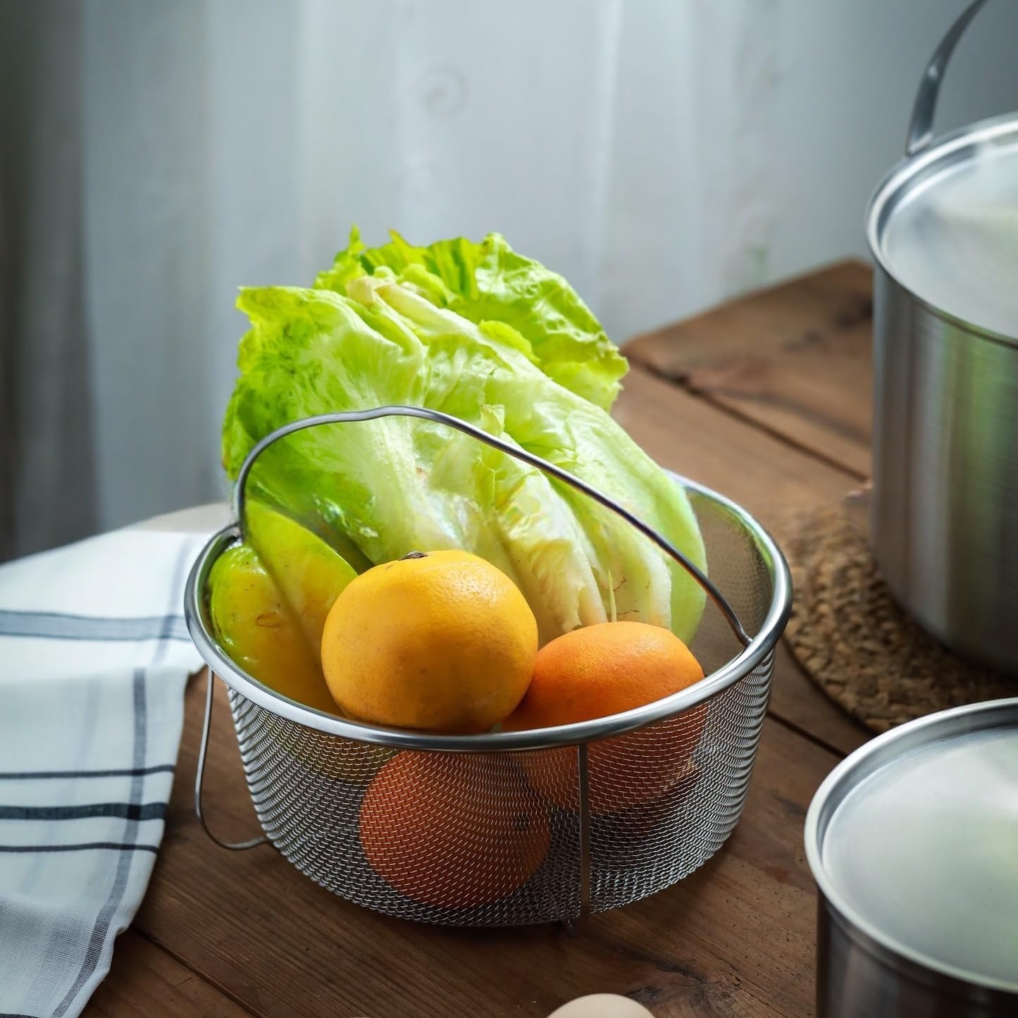 Cesta vapor Vziokk para uso diario en Instant Pot