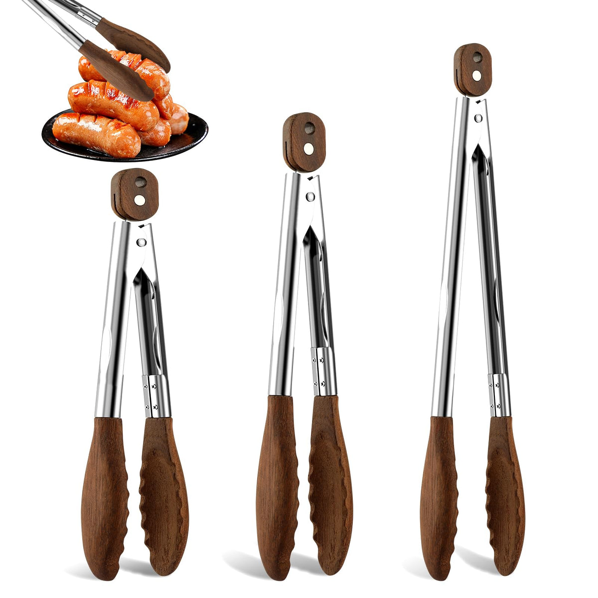 Pinzas VZZNN de madera 7 pulgadas para emplatado preciso.