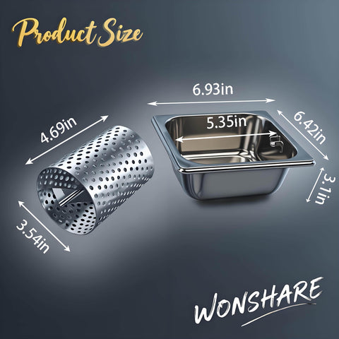 W WONSHARE: aplicador mantequilla, derrame cero para cocina limpia.
