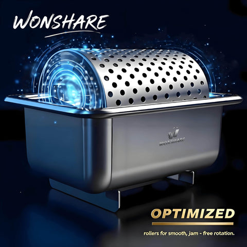 W WONSHARE: capacidad de 3 barras para porciones consistentes.