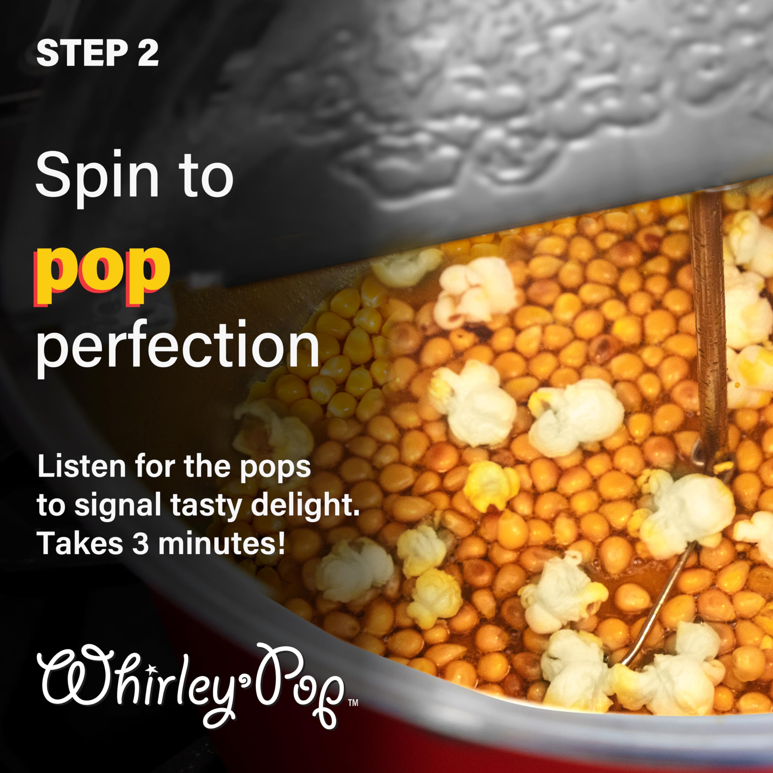 Palomitas listas en casa gracias a Whirley-Pop