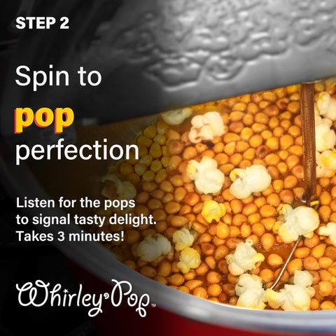 Palomitas listas en casa gracias a Whirley-Pop