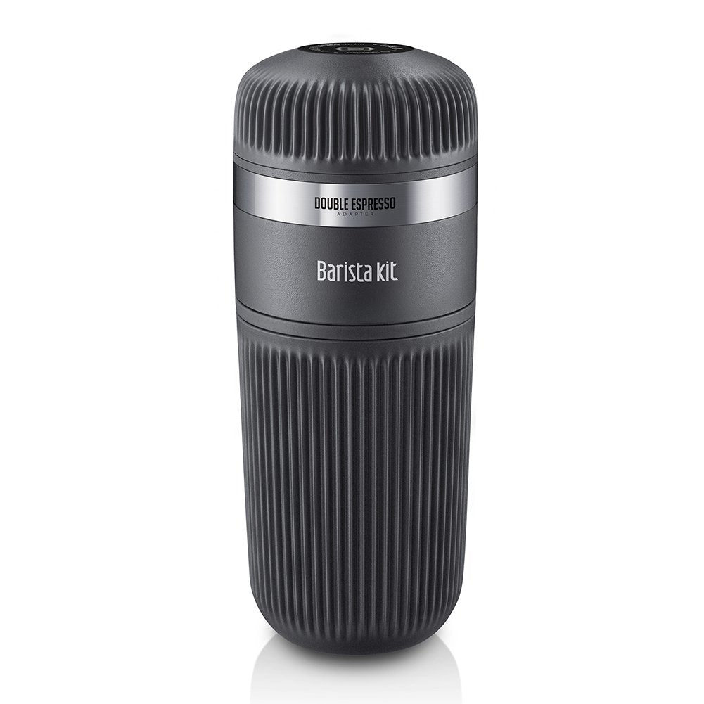 Wacaco Nanopresso Barista Kit con tanque de agua grande para sesiones prolongadas.