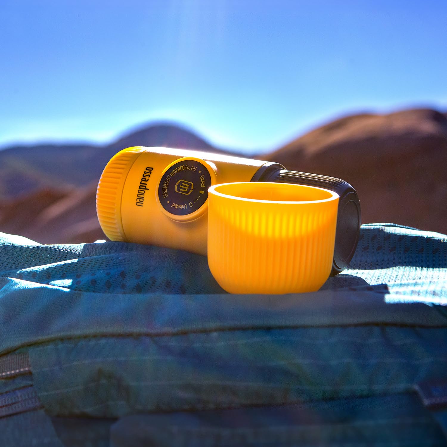 Nanopresso de WACACO operación manual sin baterías para camping