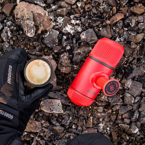 Ideal para acampar: Nanopresso ofrece café rápido antes de la ruta.