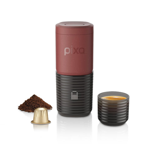 WACACO Pixapresso con diseño compacto, ideal para viaje y uso diario.