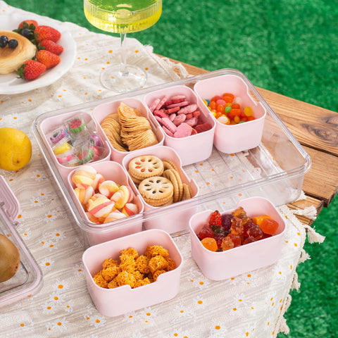 Bandeja WACOI de material apto para alimentos y libre de BPA.