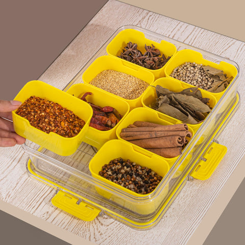 Organizador de snacks para picnic de WACOI, fácil de transportar.