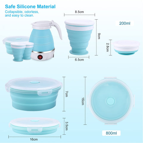 WADEO capacidad 600 ml para uso diario cómodo.