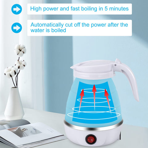 WADEO proceso de hervido en 5 minutos para té o café.