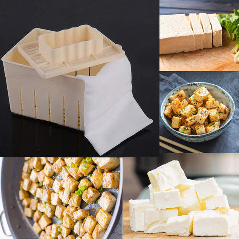 Accesorios Wadoy para tofu con tela para queso incluida.