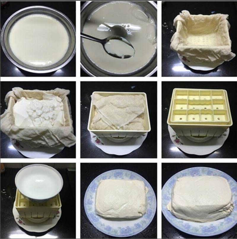 Wadoy facilita extraer agua y dar forma al tofu.