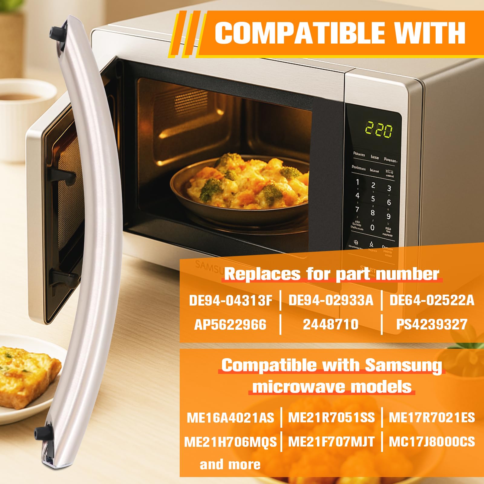 Tornillos de 1 pulgada incluidos para instalación rápida