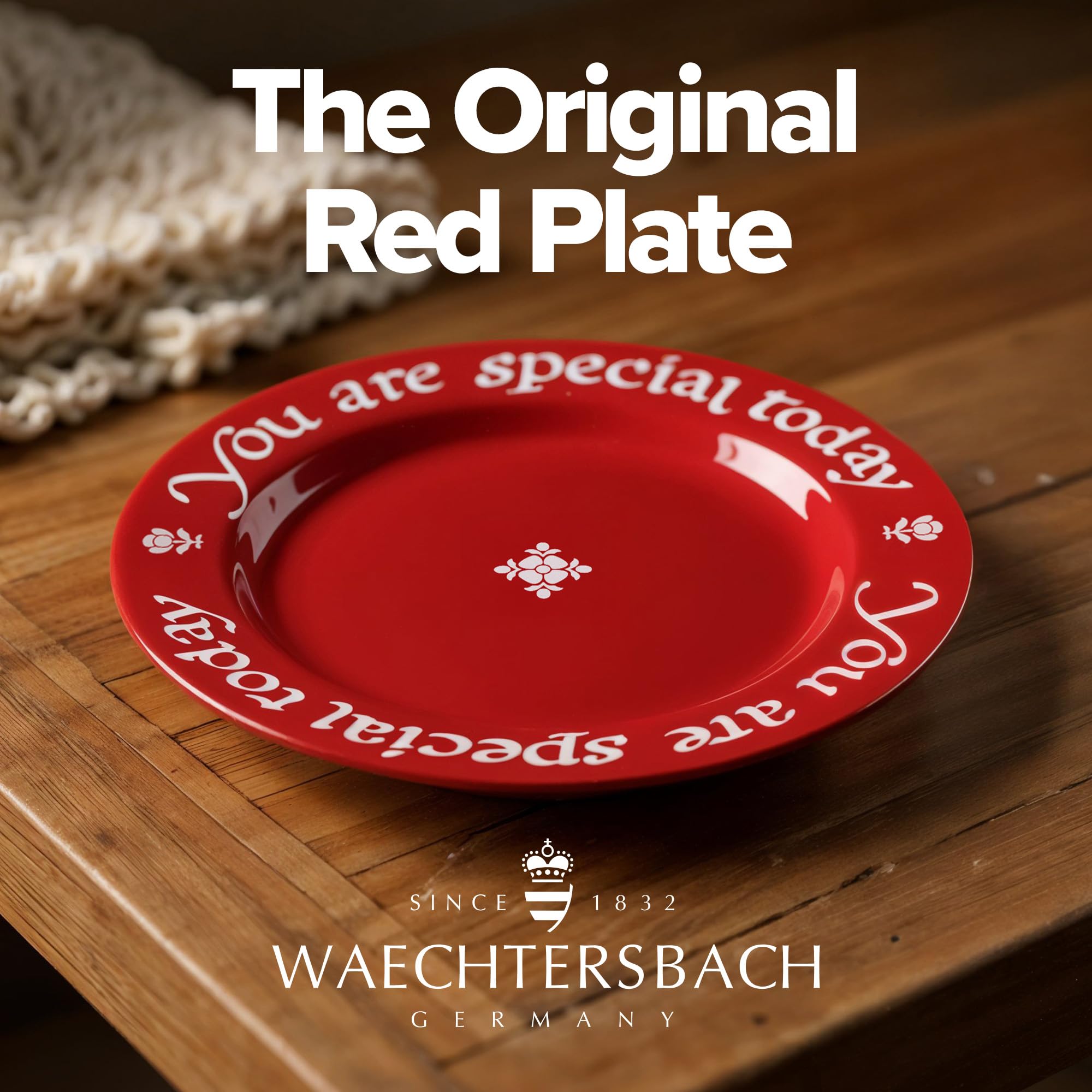Waechtersbach You Are Special Today, plato con diseño original para celebraciones.