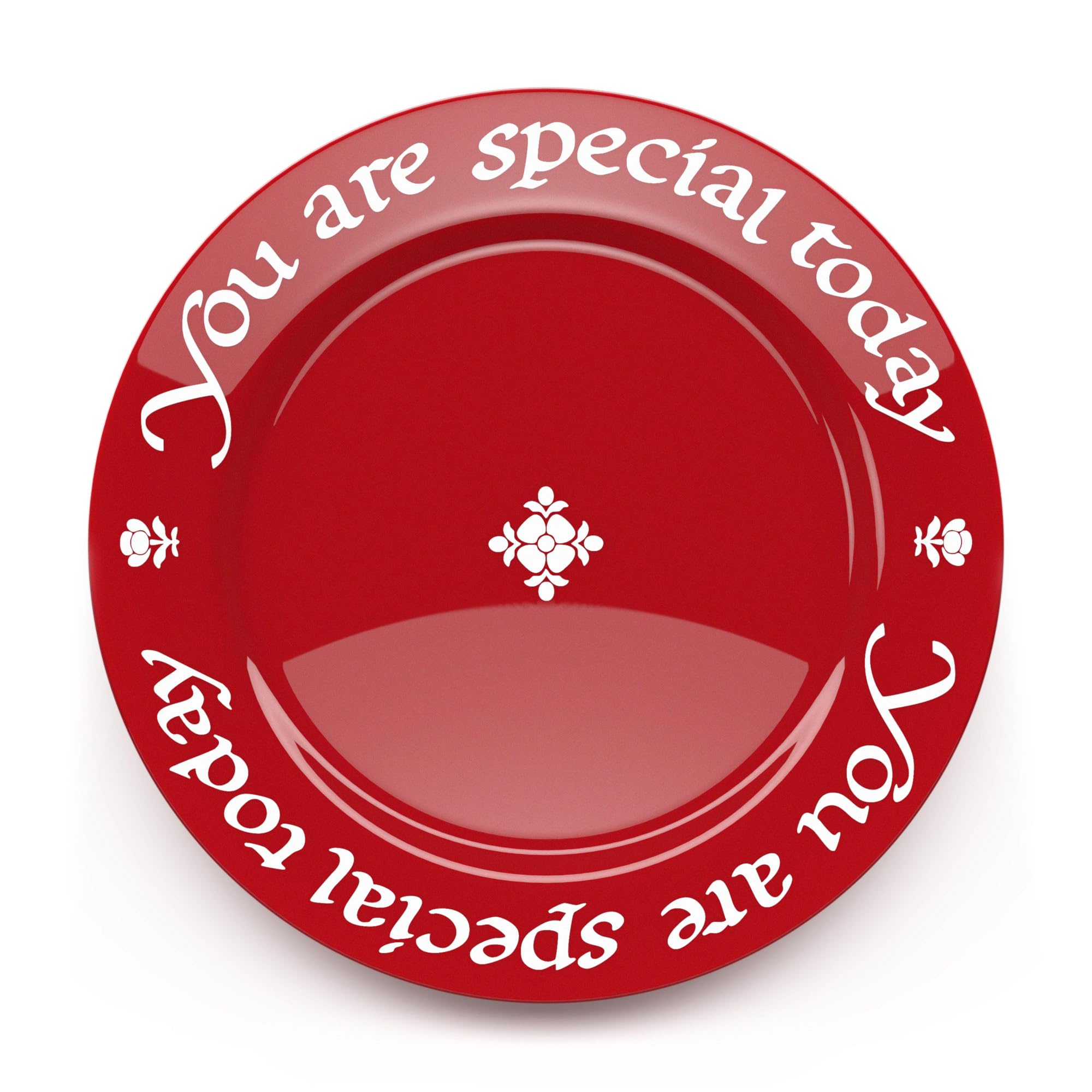 Waechtersbach You Are Special Today, plato rojo ideal para celebrar cumpleaños.