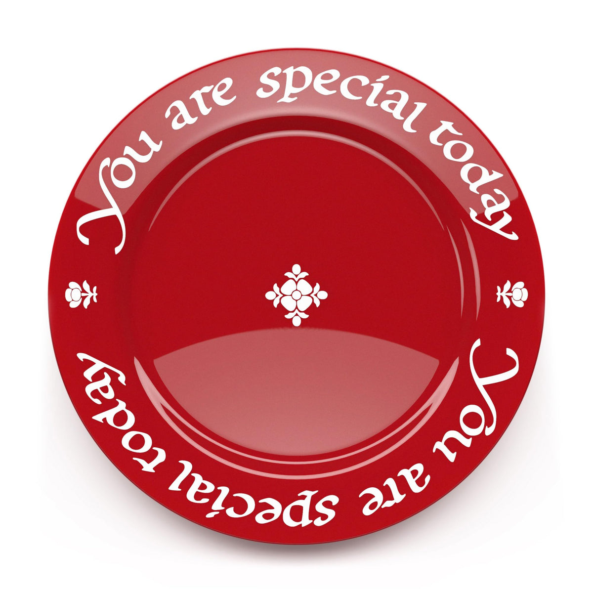 Waechtersbach You Are Special Today, plato rojo ideal para celebrar cumpleaños.