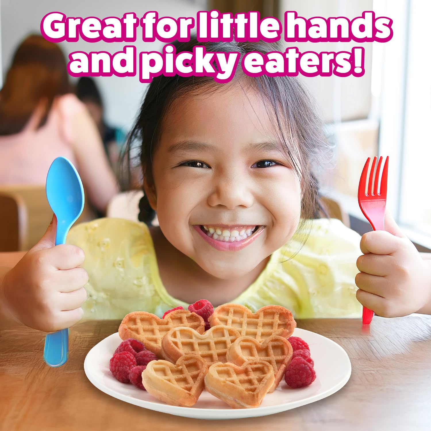 Waffle Wow guía de recetas incluida para ideas rápidas y creativas.