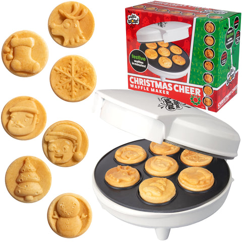 Gofrera Waffle Wow! muñeco de nieve para desayunos festivos y divertidos