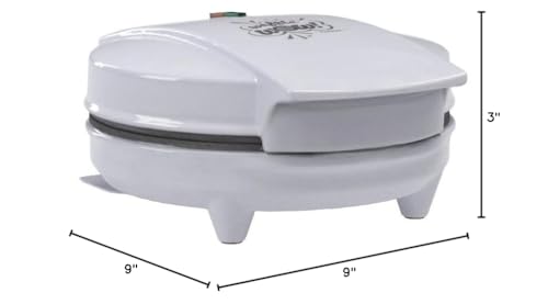 Waffle Wow! tamaño compacto: perfecto para desayunos rápidos y viajes.