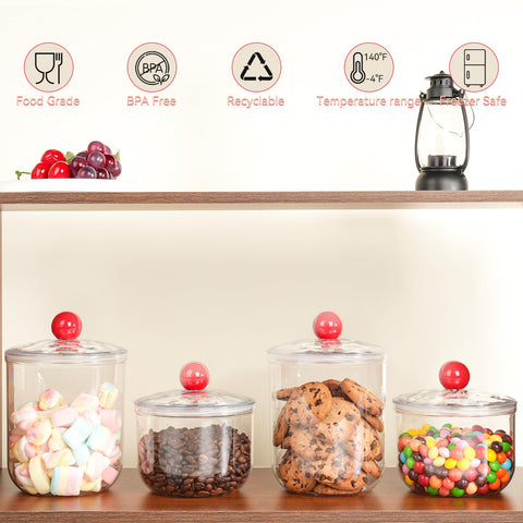 Jarra boticario Wagrvuy con cierre para baño y cosméticos pequeños