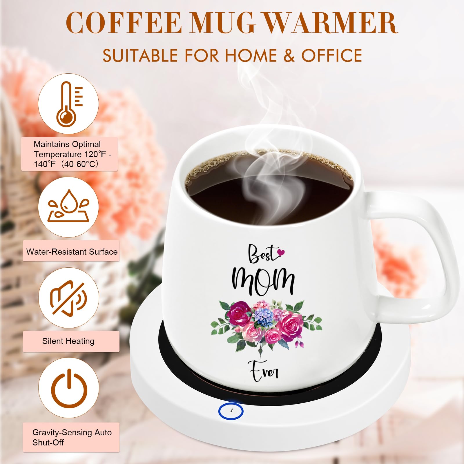 Waipfaru regalo mamá: taza elegante para momentos de café