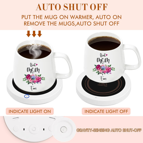 Waipfaru taza ceramica 14oz para café con calor constante