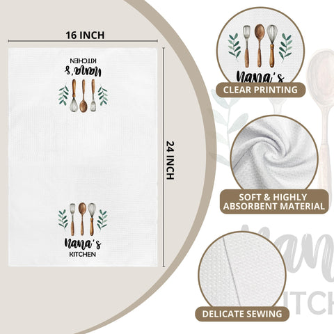 WAITPI Nana, multiusos para cocina y baño, secado rápido.
