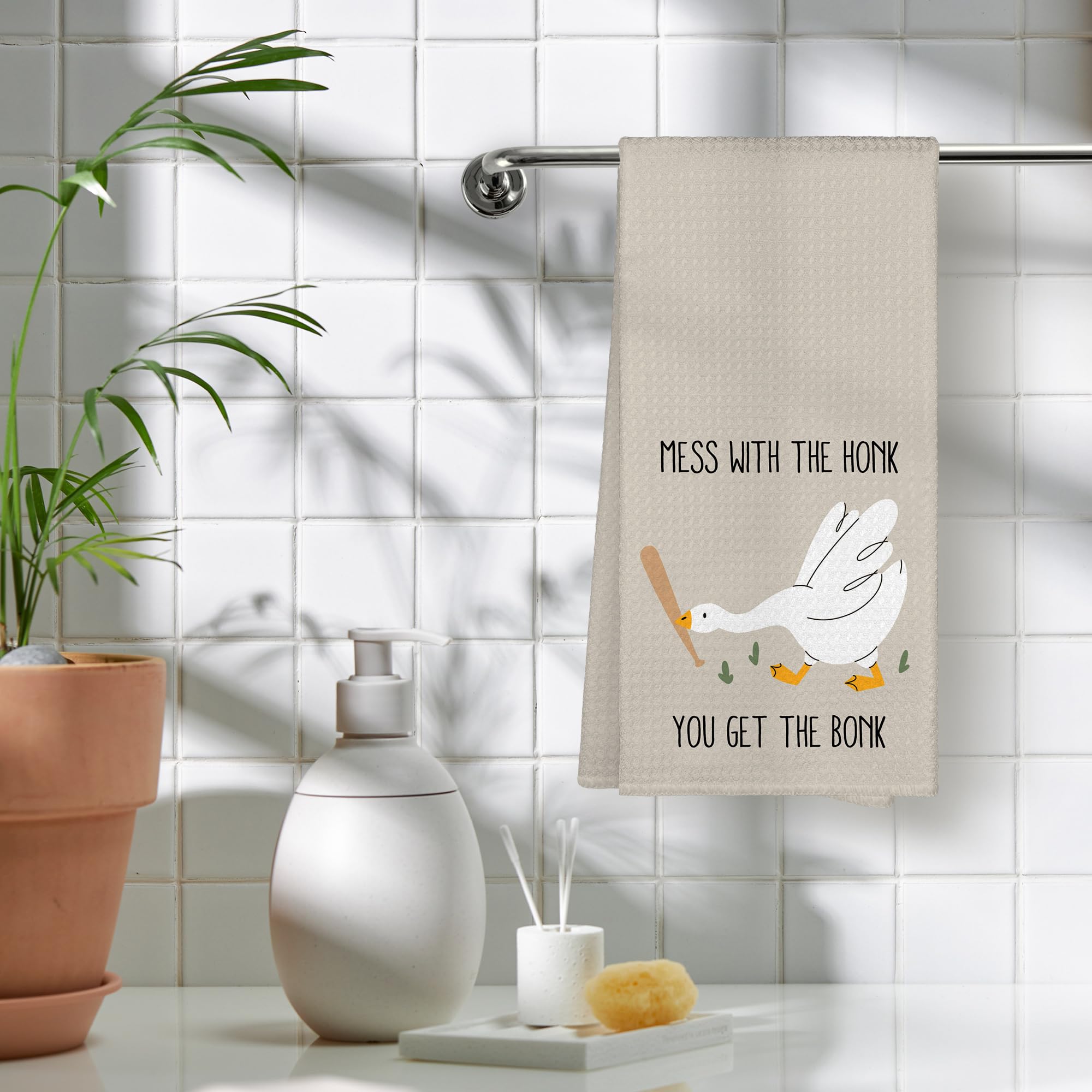 WAITPI toalla versátil para cocina y baño con toque decorativo práctico.