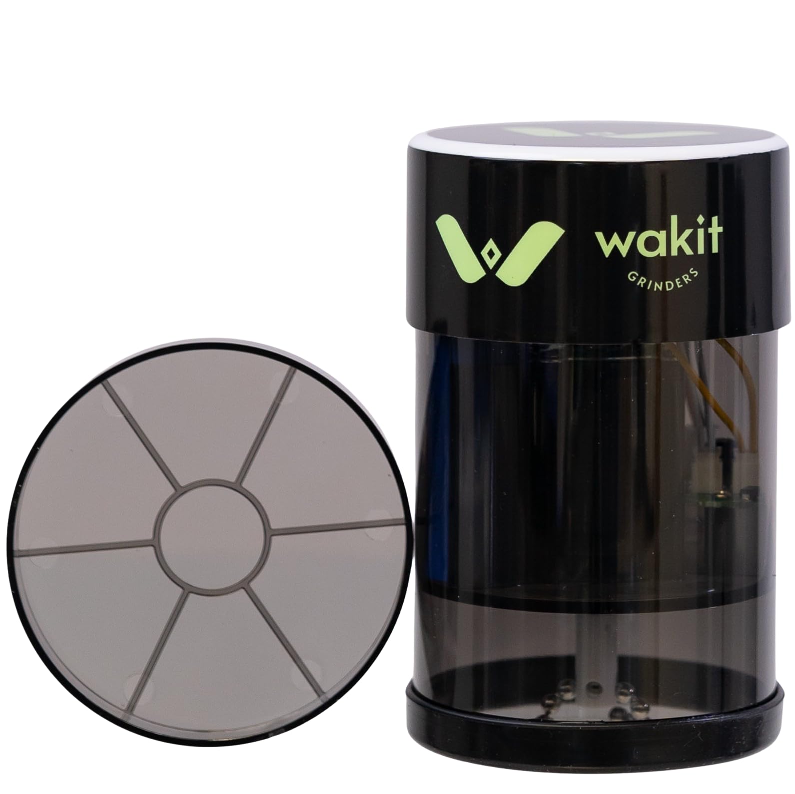 Wakit Grinders KLR Black usa bola y cadena para textura uniforme.