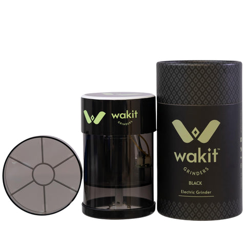 Wakit Grinders KLR Black muestra motor de dron para control de molienda preciso.