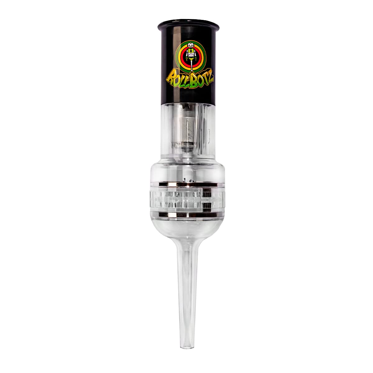 RollBotz RoboKone Filler de Wakit Grinders, motor recargable, ideal para rellenar envases sin desorden