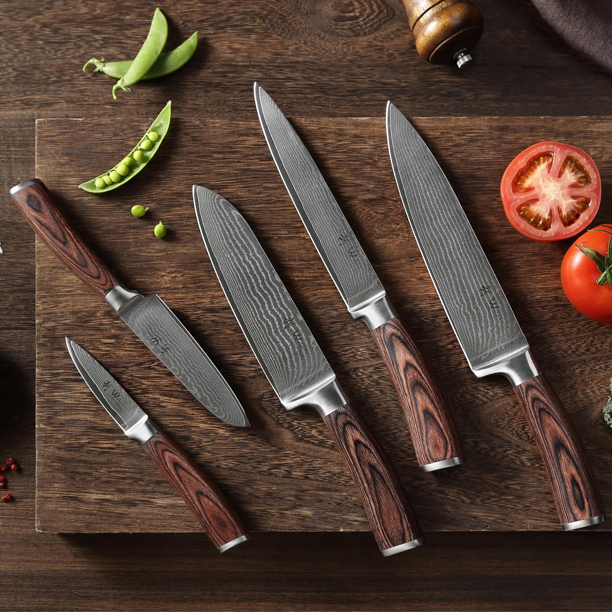 Cuchillo pelador Wakoli EDIB, precisión para pelar y deshuesar frutas.