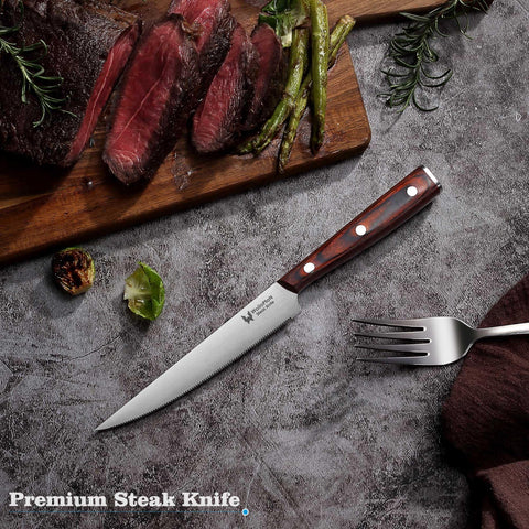 Cuchillo WALLOPTON de 5 pulgadas para cortes limpios y uniformes.