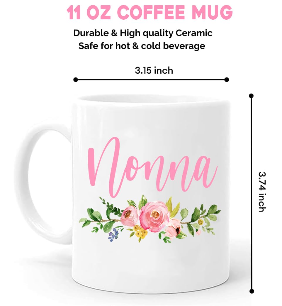 Taza Waldeal Nonna asa ergonomico para un agarre cómodo durante el día
