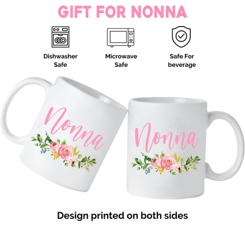 Taza Waldeal Nonna costado para té vespertino y conversaciones familiares